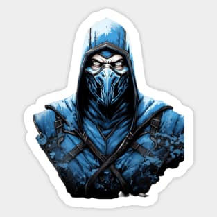 Sub Zero Mortal Kombat Design Sticker